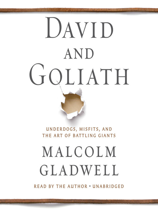 Title details for David and Goliath by Malcolm Gladwell - Available